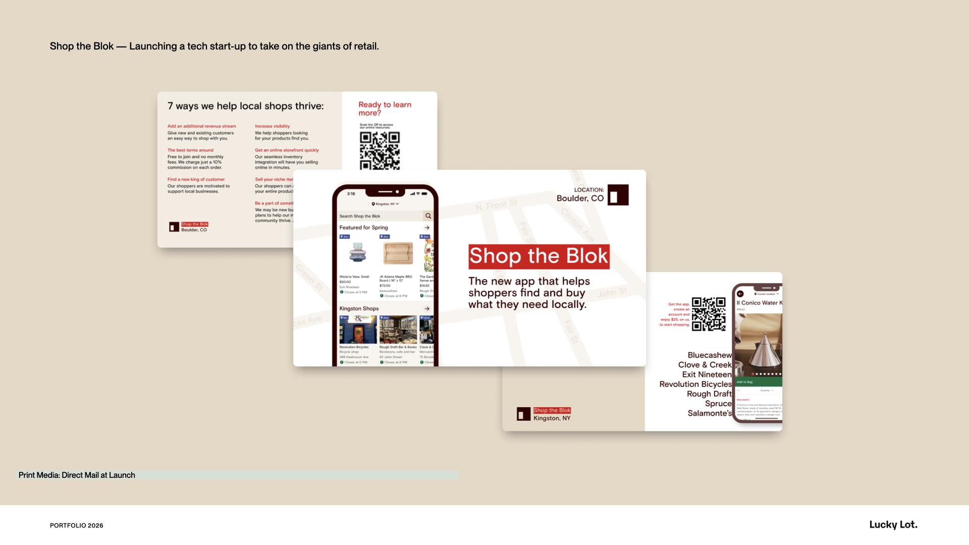 Lucky Lot portfolio — selected work